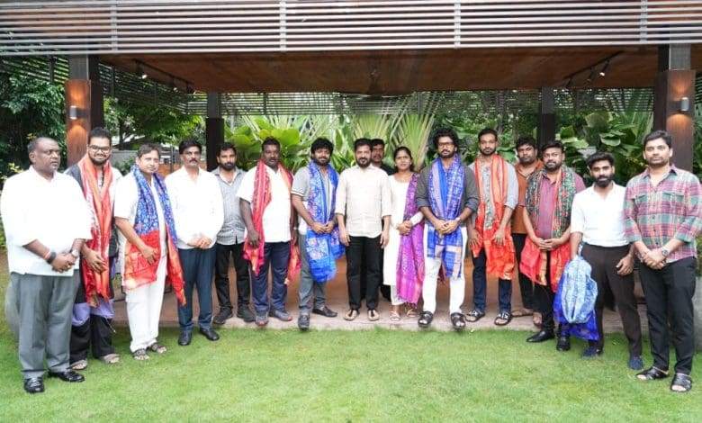 मुख्यमंत्री रेवंत रेड्डी हैदराबाद को फिल्म निर्माण हब बनाने की घोषणा करते हुए