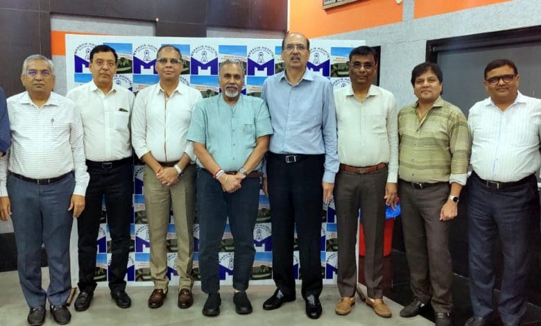 महावीर अस्पताल स्थायी समिति की बैठक का दृश्य