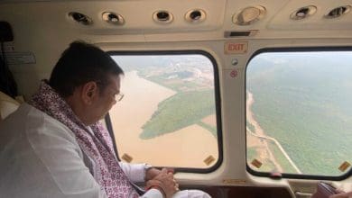 मुख्यमंत्री भजनलाल शर्मा का बाढ़ प्रभावित गाँवों का हवाई सर्वेक्षण