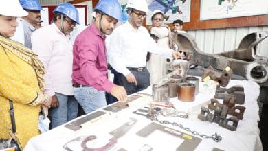 दक्षिण मध्य रेलवे वर्कशॉप निरीक्षण की झलक