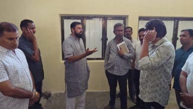 राजा सिंह द्वारा रक्षाबंधन पूर्व स्टेडियम निरीक्षण