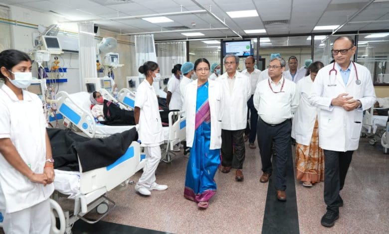 रेलवे अस्पताल लालागुड़ा नई चिकित्सा सुविधाओं का उद्घाटन