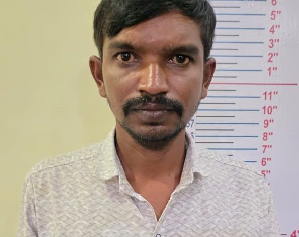 पुलिस ने 90 मिनट में आरोपी को पकड़कर चेन बरामद की