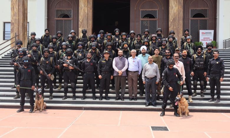 एनएसजी और आईएएफ़ की संयुक्त हाई इंटेंसिटी ट्रेनिंग