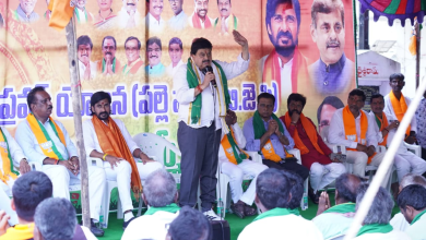 भाजपा अध्यक्ष रामचंदर राव कांग्रेस पर हमला करते हुए