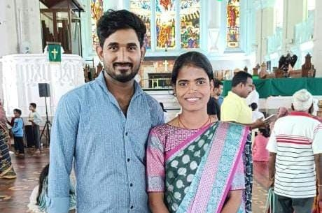 पुलिस तस्वीरों में आरोपी महेंद्र रेड्डी और घटनास्थल का दृश्य।