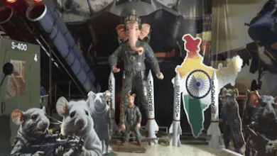 हैदराबाद में ऑपरेशन सिंदूर थीम पर सजी विशेष गणेश प्रतिमा