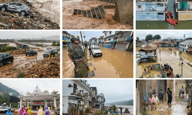 बारिश का कहर: जम्मू कश्मीर में मृतकों की संख्या 41 हुई, उत्तर भारत के कई हिस्सों में जल जमाव