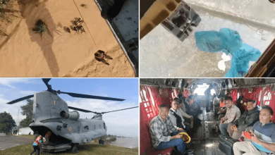 जम्मू-पंजाब में राहत कार्य के लिए वायुसेना ने तैनात किए हेलीकॉप्टर