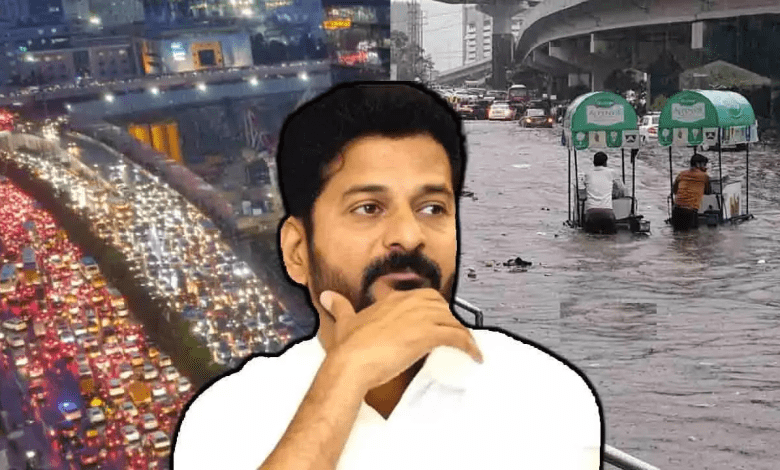 रिकॉर्ड बारिश से कामारेड्डी व मेडक में बाढ़, अवरुद्ध यातायात