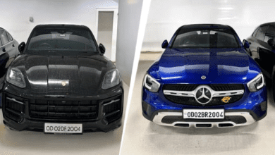 ओडिशा में ईडी की छापेमारी में जब्त पोर्श, बीएमडब्ल्यू और मर्सिडीज जैसी लग्जरी कारें