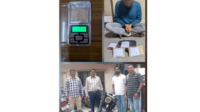 हैदराबाद आबकारी पुलिस द्वारा पकड़ा गया एमडीएमए और गांजा तस्कर
