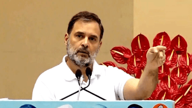 राहुल गांधी लोकसभा में चुनावी धांधली और राफेल डील पर बोलते हुए