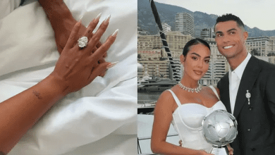 क्रिस्टियानो रोनाल्डो और जॉर्जिना रोड्रिग्ज की सगाई की तस्वीर
