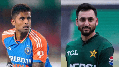 दुबई इंटरनेशनल क्रिकेट स्टेडियम में भारत–पाकिस्तान मुकाबले की तैयारी