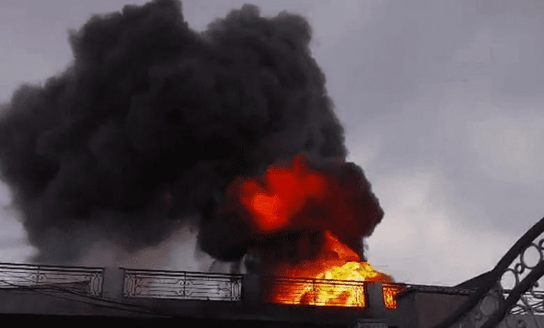 झारखंड के आवासीय विद्यालय छात्रावास में आग लगी