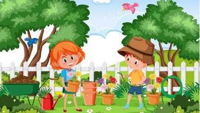 हरी-भरी धरती और पेड़ पौधों का महत्व सिखाती सुंदर कविता