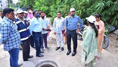 दुर्गम चेरुवु सीवरेज समस्या समाधान निरीक्षण