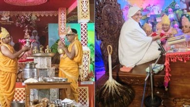 शांतिनाथ महामंडल विधान में श्रद्धालुओं की भागीदारी