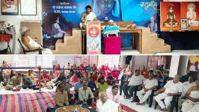 भक्तिदर्शनविजयजी गोशमहल में प्रभु भक्ति प्रवचन