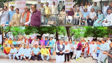 हैदराबाद में राधे राधे ग्रुप का अल्पाहार सेवा वर्षगांठ कार्यक्रम