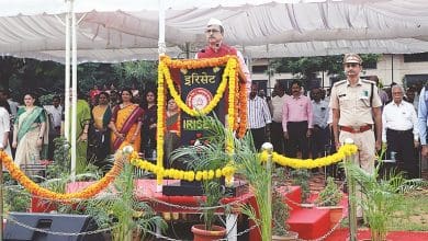 इरिसेट स्वतंत्रता दिवस समारोह में ध्वजारोहण और सांस्कृतिक कार्यक्रम