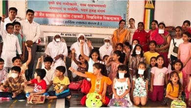 कोरा में महावीर जन्म कल्याणक धर्म सभा उत्सव