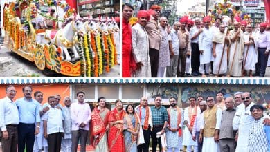 सिकंदराबाद में जैन संघ का भव्य वरघोड़ा