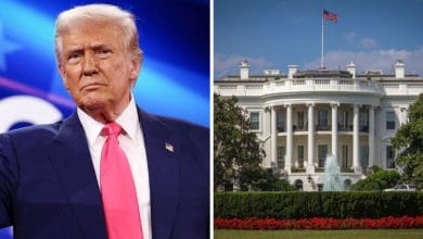 व्हाइट हाउस में ट्रंप और ज़ेलेंस्की की वार्ता का दृश्य