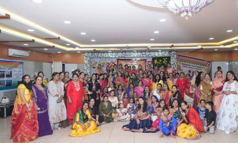 सिकंदराबाद डांडिया महोत्सव मारवाड़ी युवा मंच और पर्ल महिला शाखा