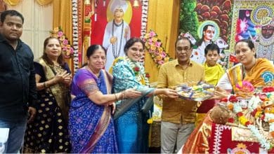 श्रीकृष्ण रासलीला और भागवत कथा का दृश्य