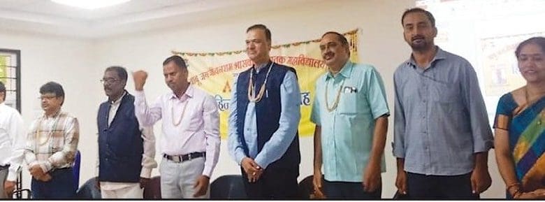 नारायणगुड़ा कॉलेज हिन्दी दिवस समारोह 2025 की झलक