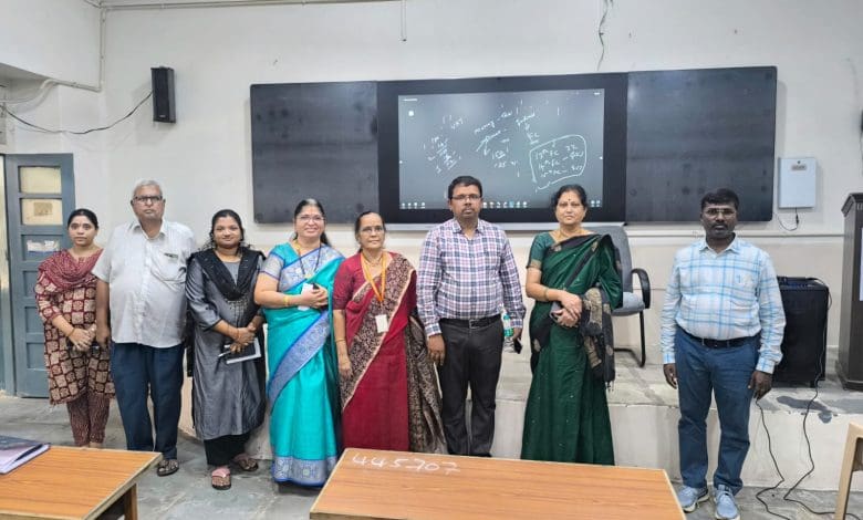 हैदराबाद महाविद्यालय में जीएसटी व्याख्यान और ज्ञानवर्धन