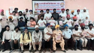 हैदराबाद में गुरु तेग बहादुर शहीदी नगर कीर्तन