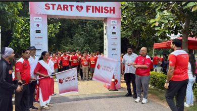 हार्ट अटैक रोकथाम जागरूकता कार्डियक रिहैब रन