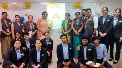 अविनाश कॉलेज में हिन्दी दिवस छात्र उत्सव