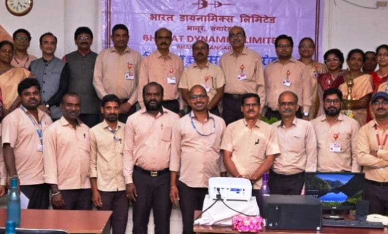 बीडीएल भानूर इकाई में हिन्दी पक्षोत्सव-2025