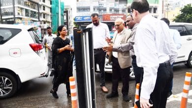 हैदराबाद सड़क सुरक्षा उपाय और फ्लाईओवर निरीक्षण