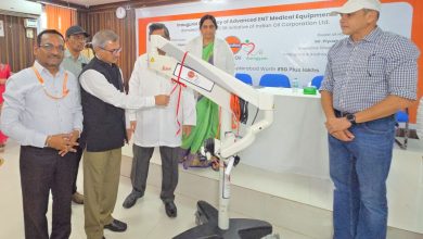 आईओसीएल सीएसआर से ईएनटी अस्पताल को अत्याधुनिक चिकित्सा उपकरण