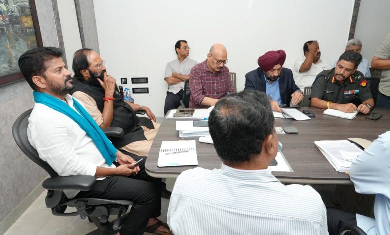 एसएलबीसी परियोजना की प्रगति पर मुख्यमंत्री की अहम बैठक