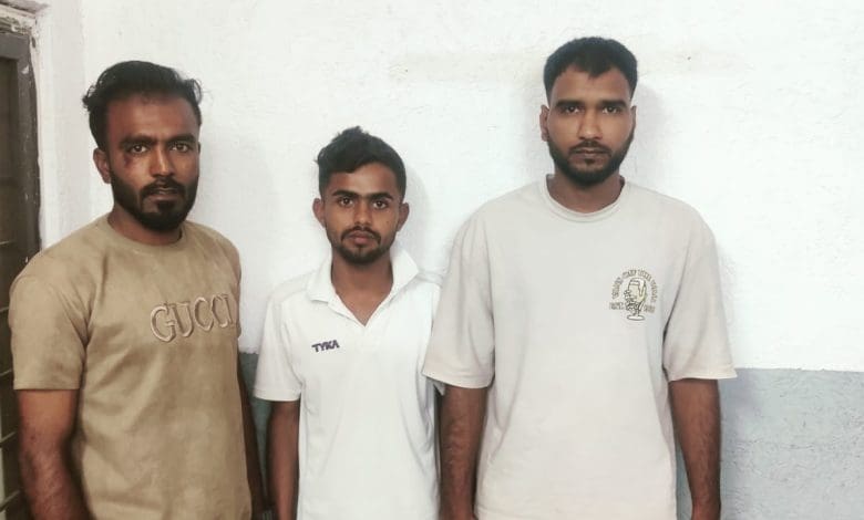 एप पर दोस्ती कर युवक से लूट, साइबराबाद में तीन गिरफ्तार