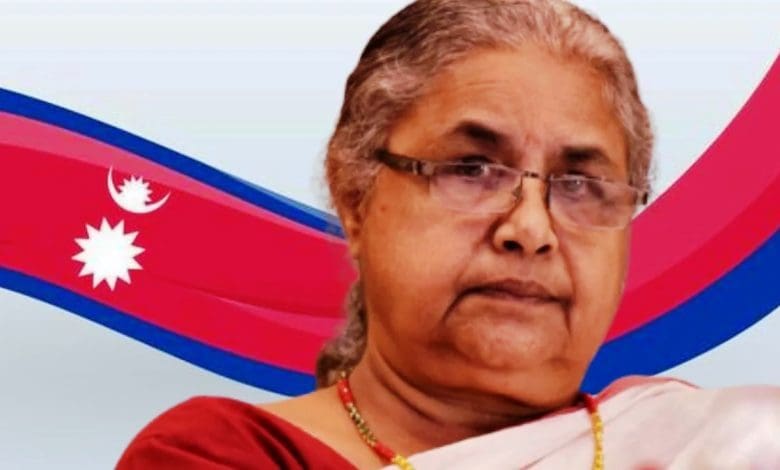 नेपाल की पहली महिला प्रधानमंत्री सुश्री सुशीला कार्की