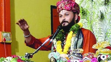 गणेश मंदिर में श्रीमद् भागवत कथा का आयोजन