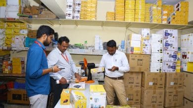 बीआईएस अधिनियम छापा हैदराबाद सामान जब्ती