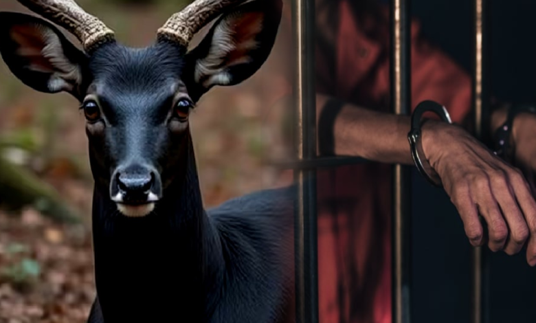 हैदराबाद काले हिरण सींग गिरफ्तारी