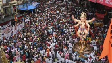 शी टीम्स ने गणेश विसर्जन में मनचलों को पकड़ा