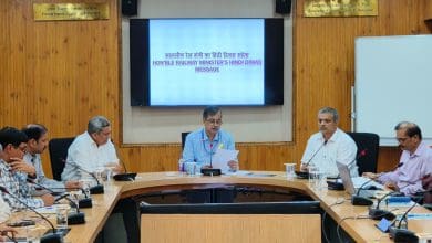 इरिसेट सिकंदराबाद में राजभाषा सप्ताह-2025 का दृश्य