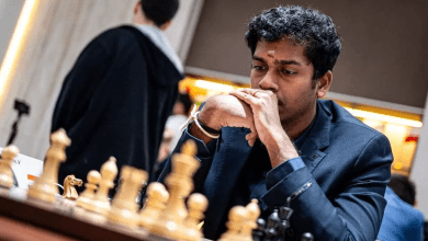 फुजैरा शतरंज टूर्नामेंट जीतते हुए प्रणव वेंकटेश
