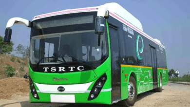 आईटी कॉरिडोर में चलने वाली टीजीएसआरटीसी की नई इलेक्ट्रिक बसें