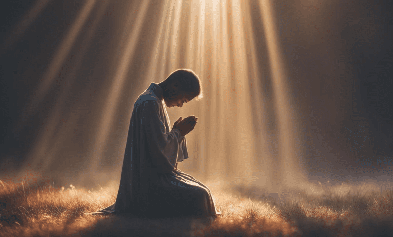 नाम स्मरण करते भक्त ध्यान मुद्रा में